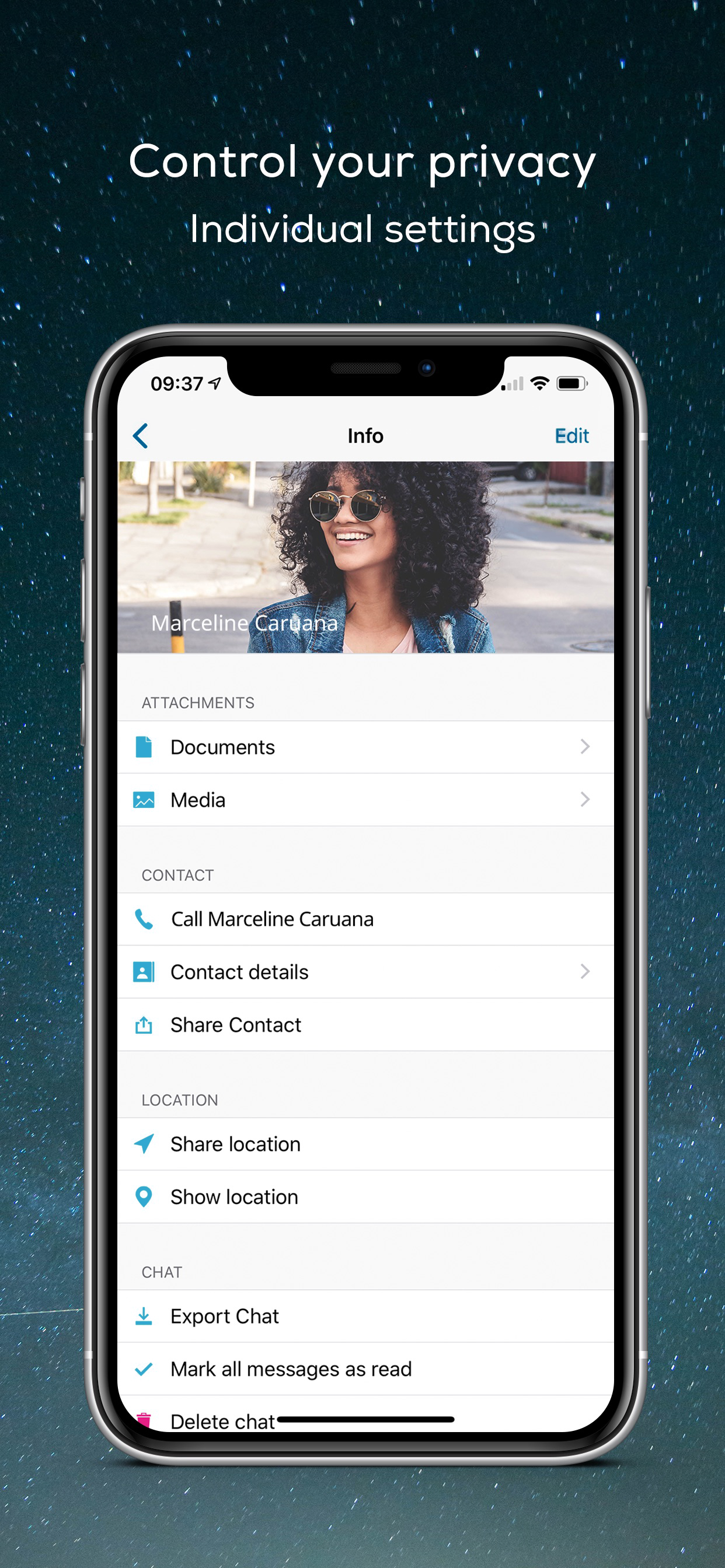 screenshot of Socializer Messenger